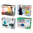 Load image into Gallery viewer, 4 Pack Medium Boxes: Fart Filter, My First Fire, Plant Urinal, Roto Wipe