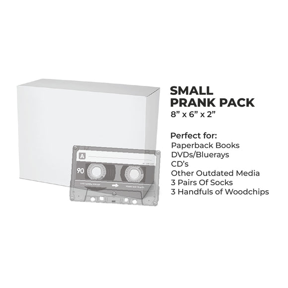 7 Pack Small Boxes: Nap Sack, Sizzl, Pet Sweep, Fish Eye, Earwax Candle Kit, Pet Butler, Fart Filter