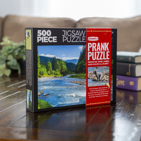 When Nature Calls 500 Piece Puzzle: Flowing Freedom