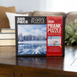 Load image into Gallery viewer, When Nature Calls 500 Piece Puzzle: Frozen Serenity
