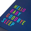 Load image into Gallery viewer, "Hello Baby Goodbye Sleep" Medium Gift Bag