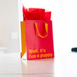 Load image into Gallery viewer, Well, It's Not a Puppy Medium Gift Bag