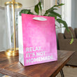 Load image into Gallery viewer, Relax, It's Not Homemade Medium Gift Bag