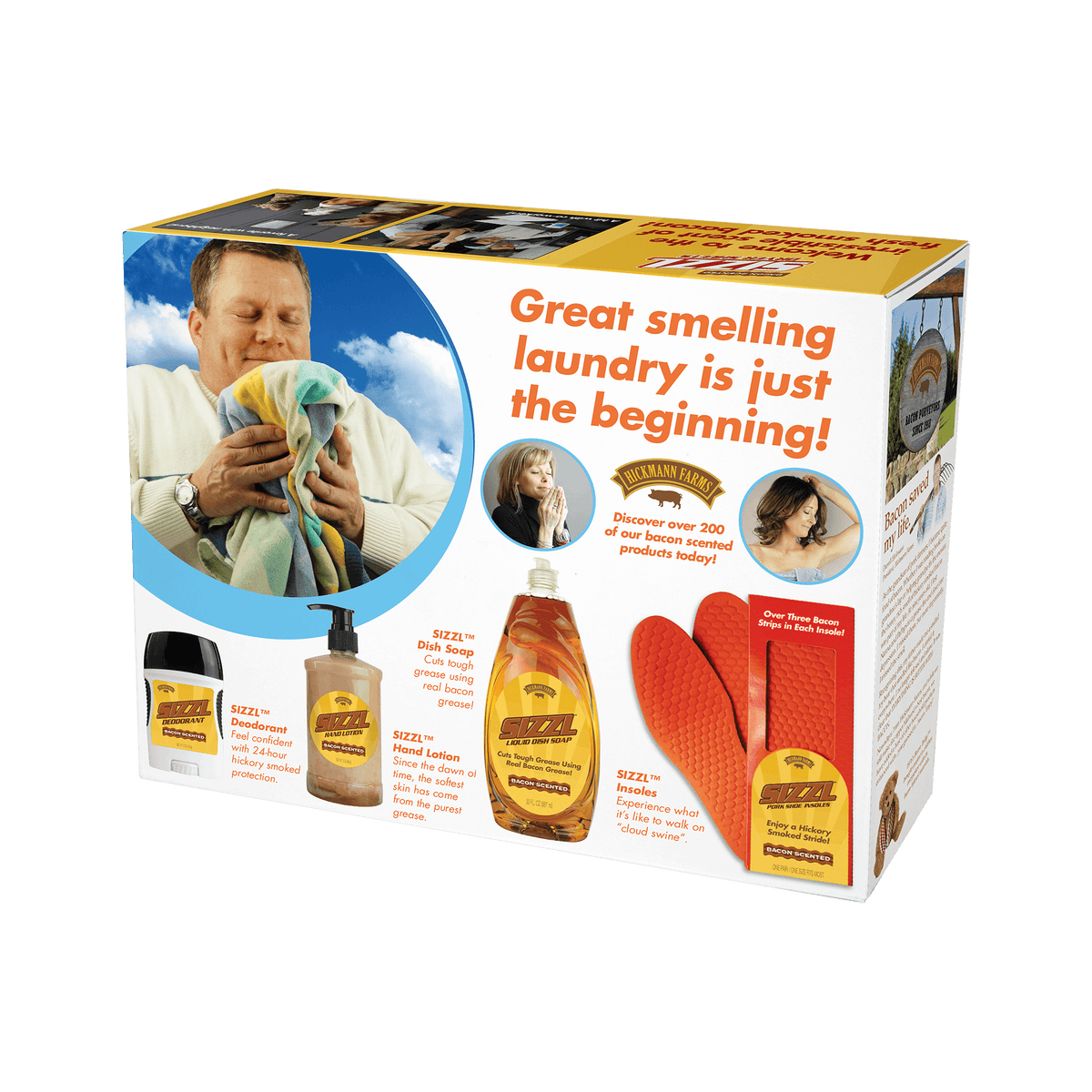 Sizzl Dryer Sheets Prank Gift Box | Prank-O