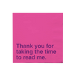 Load image into Gallery viewer, "Thank You" napkins