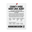 Load image into Gallery viewer, Man Cave Audit Digital Download Flyer