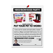 Load image into Gallery viewer, Pet Party Digital Download Flyer