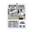 Load image into Gallery viewer, 2 Hour Pilot Digital Download Flyer