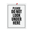Load image into Gallery viewer, Don't Look Under Digital Download Flyer