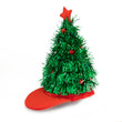 Load image into Gallery viewer, Tinsel Tree Visor Hat