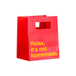 Load image into Gallery viewer, Relax, It's Not Homemade Small Gift Bag