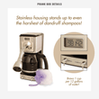 Load image into Gallery viewer, box details for the Bathe & Brew joke gift box by Prank-o