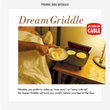 Load image into Gallery viewer, details from joke gift box for Wake & Bake Dream Griddle Alarm Clock from Prank-O