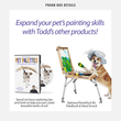 Load image into Gallery viewer, box details from joke gift box for Petspressions pet painting kit from Prank-O