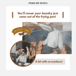 Load image into Gallery viewer, details from joke gift box for Sizzl Bacon Scented dryer sheets from Prank-O