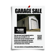 Load image into Gallery viewer, fake joke garage sale flyer