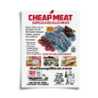 Load image into Gallery viewer, joke flyer for cheap meat, surplus and recalled meats from Prank-O.