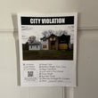 Load image into Gallery viewer, photo of joke flyer for City Violations from Prank-O