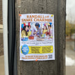Load image into Gallery viewer, joke flyer for Randall the Snake Charmer on a pole
