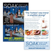 Load image into Gallery viewer, card info for Soak hot tub dining joke gift card from Prank-O