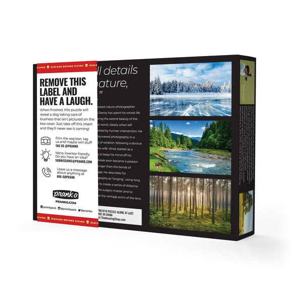 When Nature Calls 500 Piece Puzzle: Alone At Last