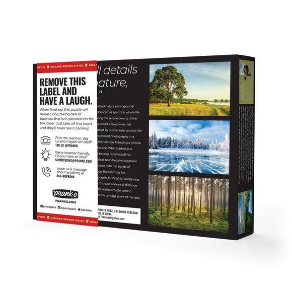 When Nature Calls 500 Piece Puzzle: Flowing Freedom