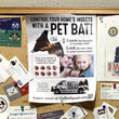 Load image into Gallery viewer, fake flyer for a pet bat by Prank-o