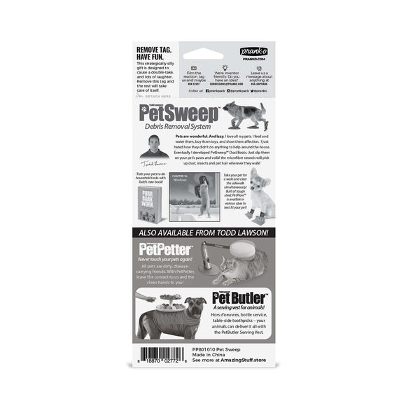 Pet Sweep joke gift for the Holidays