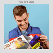 Load image into Gallery viewer, person reacting to joke box from Prank-o for My First Fire kit