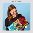 Load image into Gallery viewer, woman laughing after being pranked by a joke gift box