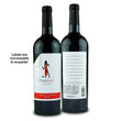 Load image into Gallery viewer, front and back of Joke wine label for Sloppy Girl wines