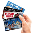 Load image into Gallery viewer, 4 pack of joke gift cards