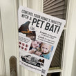 Load image into Gallery viewer, fake flyer for a pet bat by Prank-o