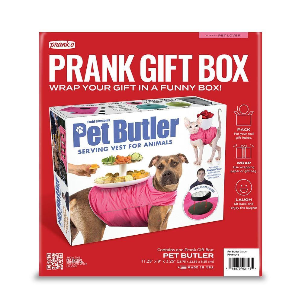 Pet Butler, Funny Gift Boxes for Pet Lovers