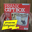 Load and play video in Gallery viewer, prank box infographic