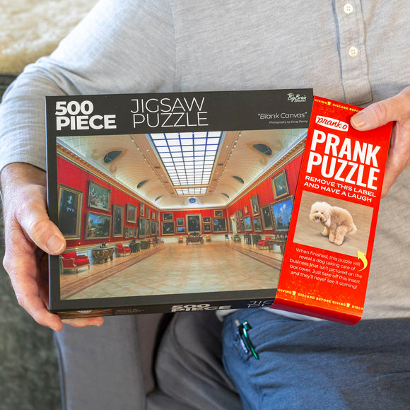 When Nature Calls 500 Piece Puzzle: Blank Canvas