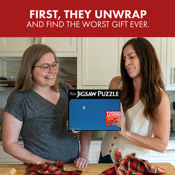 12,000 Piece Puzzle Prank Gift Box | Funny Gift Ideas | Prank-O