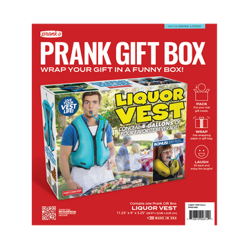 Liquor Vest Joke Gift Box | Prank-O