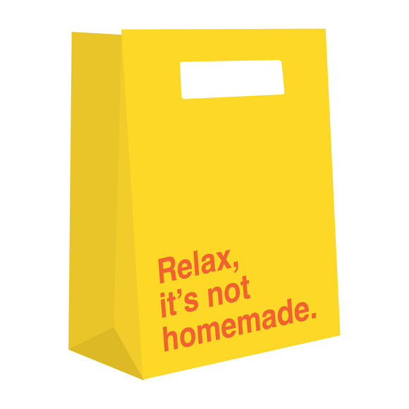 Gift Bag 3 pack: Thought That Counts, Wrapped This Myself, Not Homemade