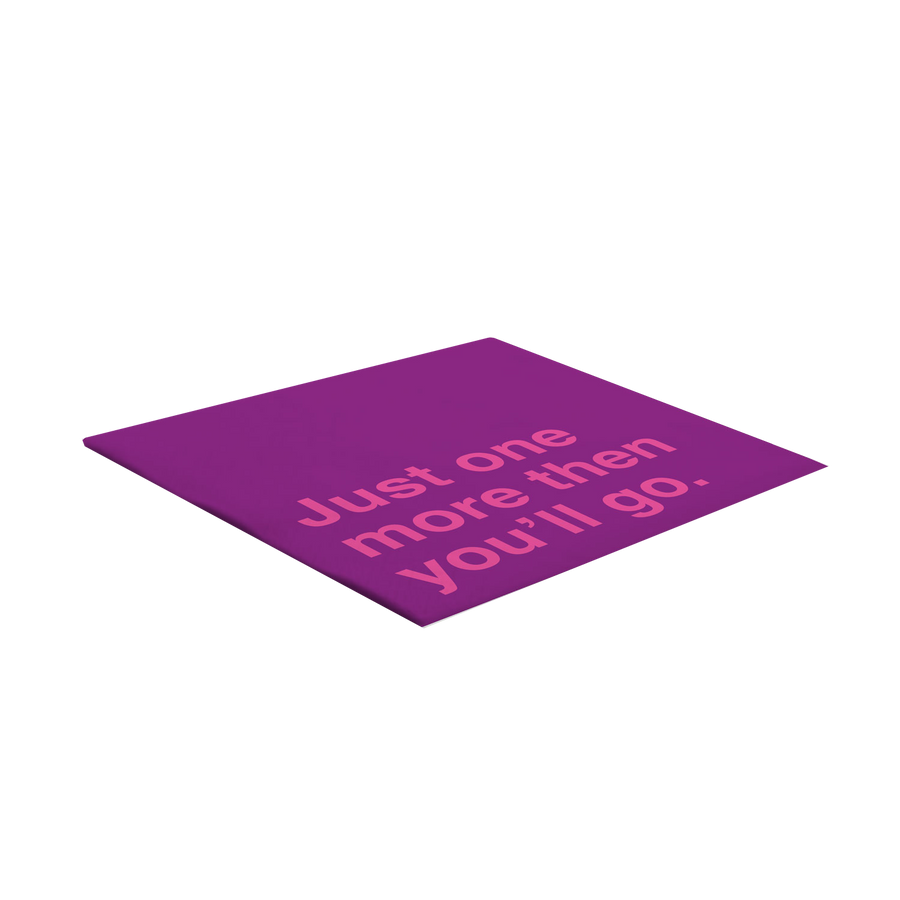 "Just One More" napkins