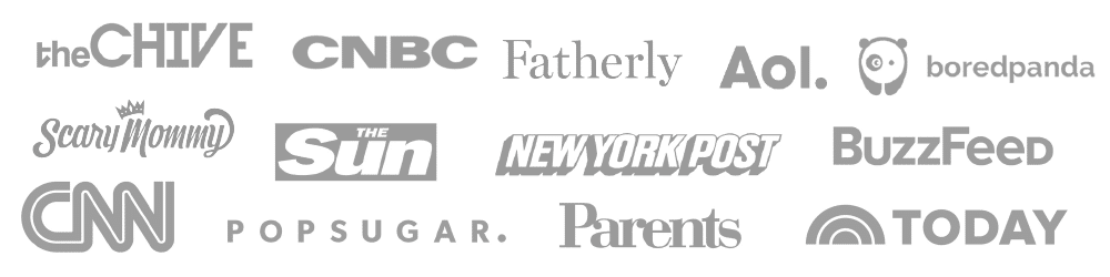 logos on companies that have featured Prank-O products