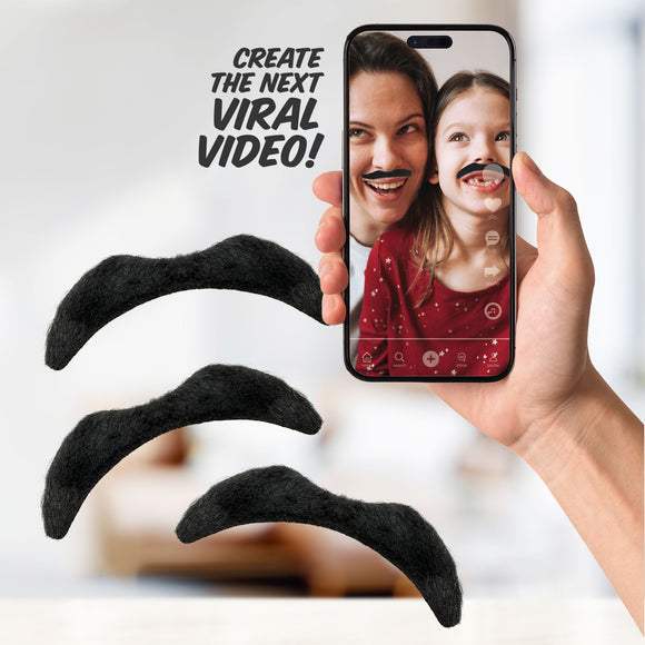 The Ol' Novelty Mustache Prank