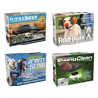 Load image into Gallery viewer, 4 Pack Medium Boxes: NEW: Fido Focus, Puzzle Buddy, Sport Sling, Swing Clean

