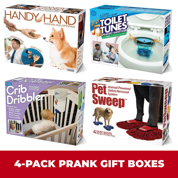 4-pack Random Prank Gift Box Assortment 1