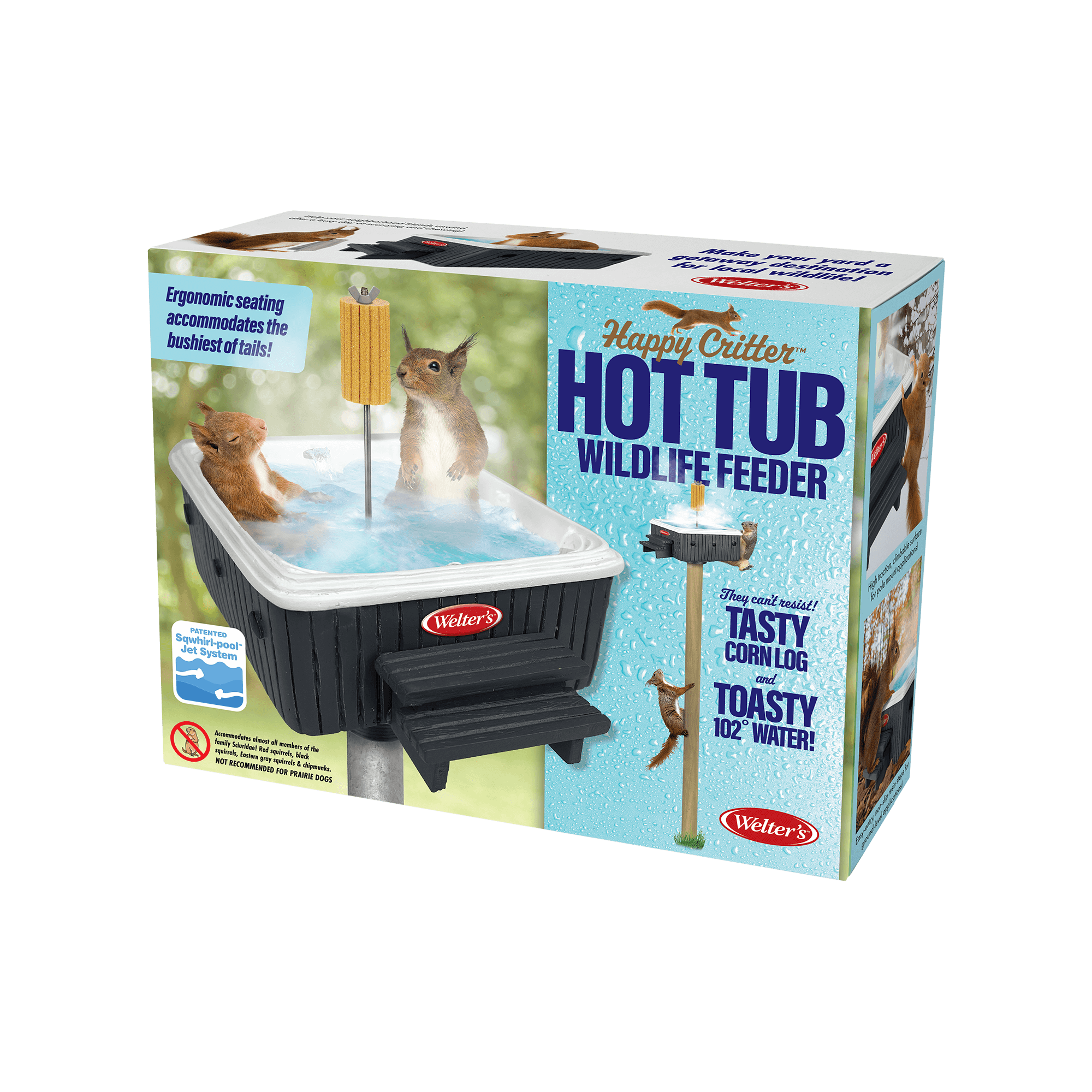 Squirrel Hot Tub