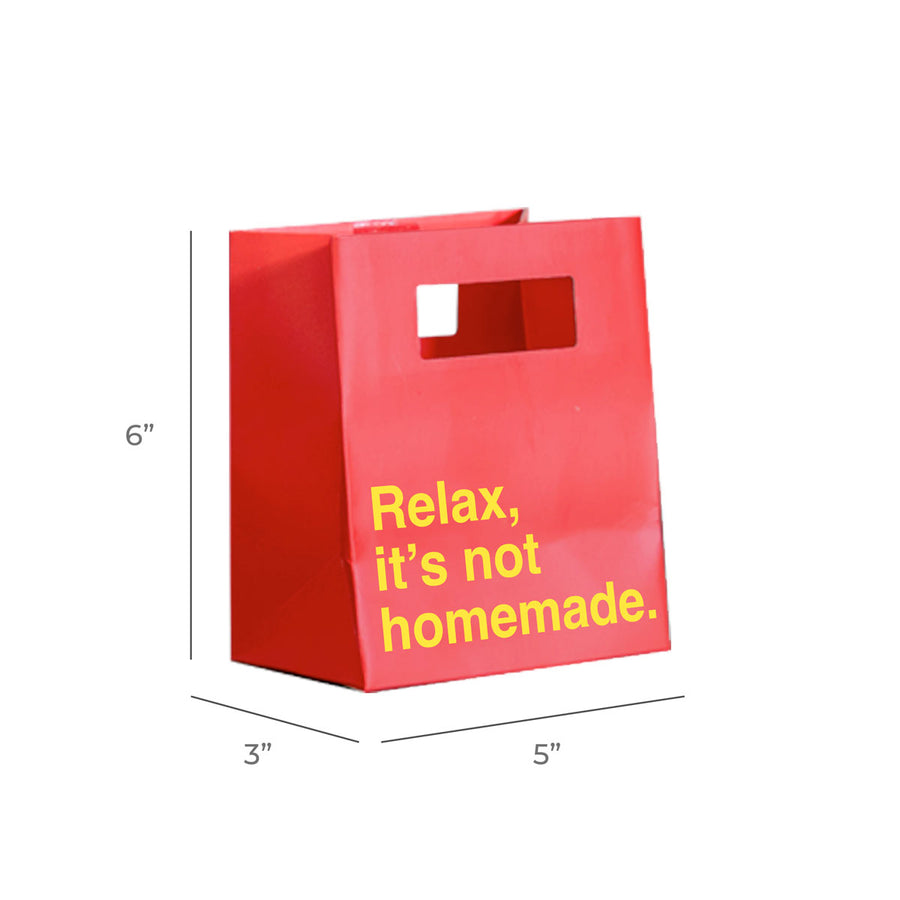 Gift Bag 3 pack: Relax, It's Not Homemade, Hope You Don't Have This, Wrapped This Myself