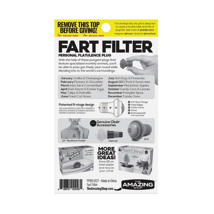 Fart Filter Prank Gift