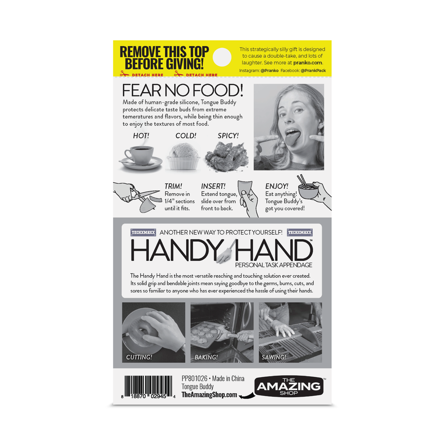 Tongue Buddy Prank Gift