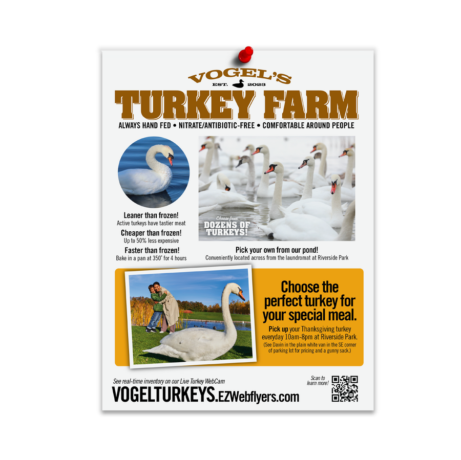 Vogel Farms Digital Download Flyer