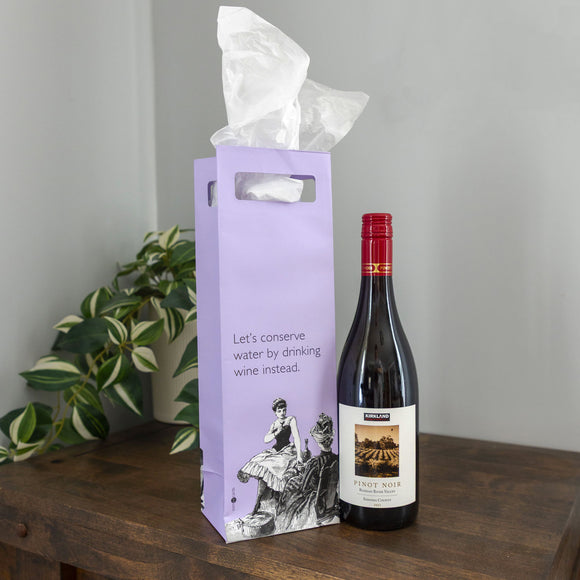 SEC Conserve Water Wine Gift Bag